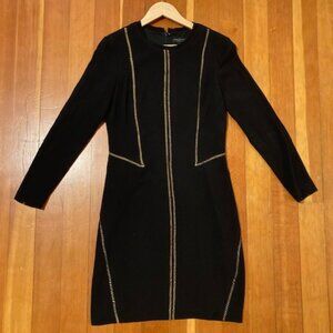 rag & bone Long Sleeve Black Dress - Womens 4